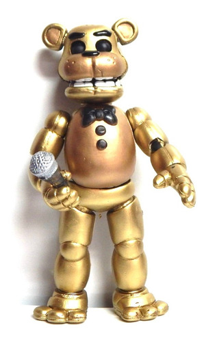 Imagen 3 de 9 de Set 2 Figuras Five Nights Freddys Spring Golden Bonnie Fredy