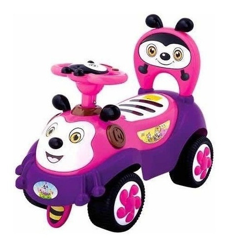 Buggy Panda, Infantil, Luz, Sonidos, Calidad, Niños Color Rosa chicle