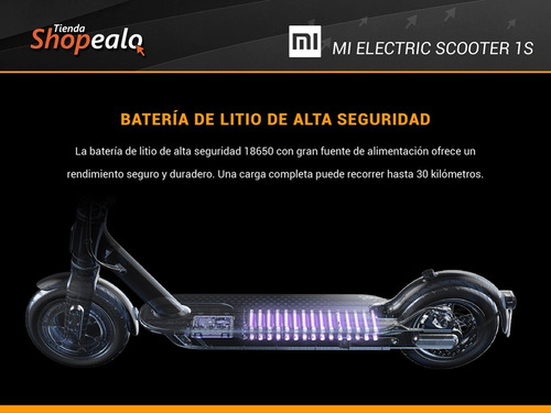 Imagen 3 de 8 de Monopatin Electrico Xiaomi Mi Electric Scooter 1s 500w Poten