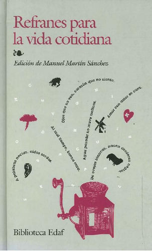 Libro Refranes Para La Vida Cotidiana De Manuel Martín Sánch