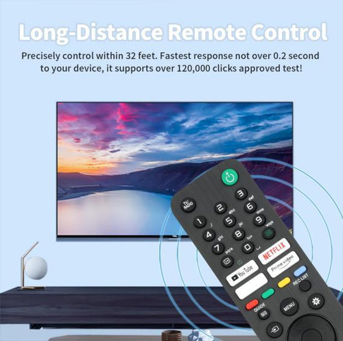 Control Remoto Para Sony Tv Universal Oled Led 4k 8k Uhd