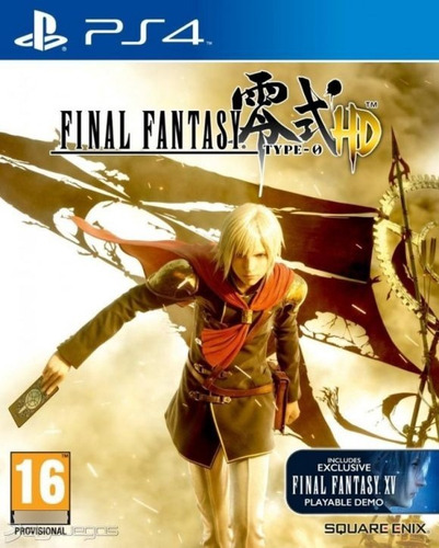 Final Fantasy Type-0 Hd Ps4 Físico Nuevo Sellado Original