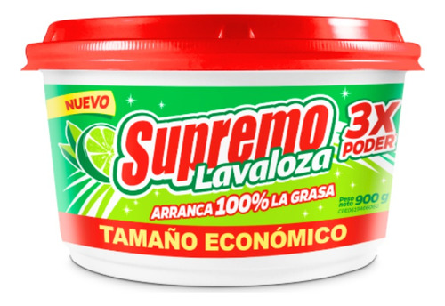 Lavaplato Jabon Crema Supremo 450gr 0538 Ml.