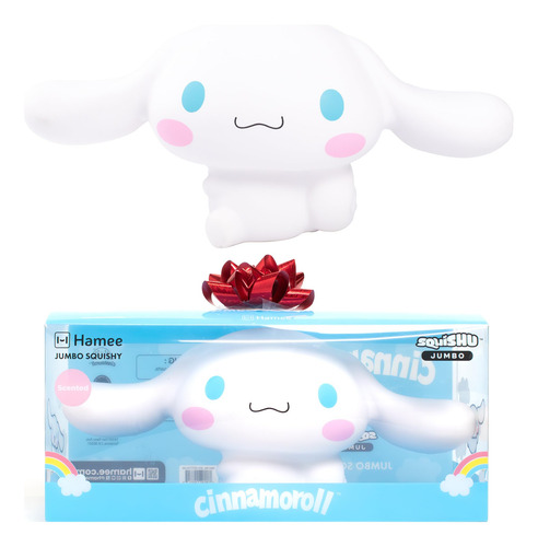 Jumbo Squishy Toy Hamee Sanrio Hello Kitty Cinnamoroll 20th