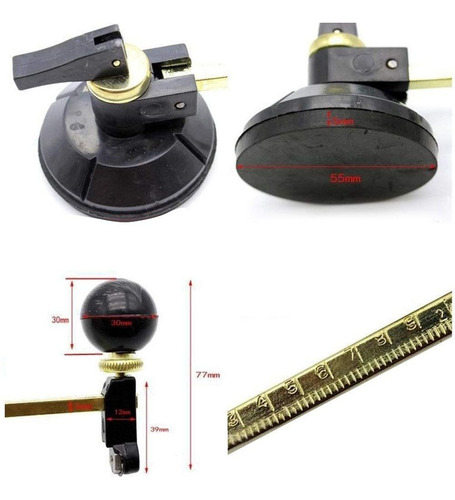 Imagen 5 de 5 de Cortavidrios Circular Hasta 120cm De Diámetro