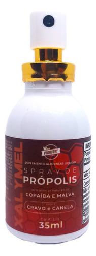 Xalymel Spray Própolis - 35ml Cravo E Canela - Unitário