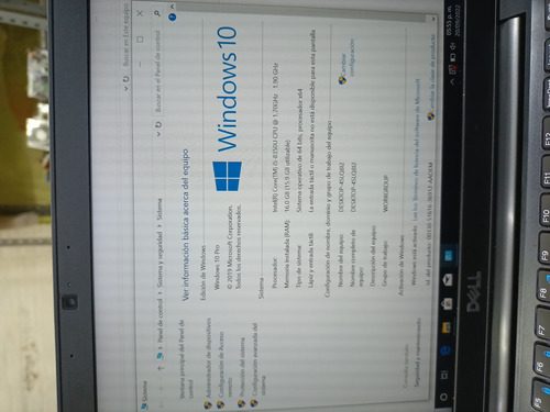 Laptop Core¡5 De 8tva Generación (Usado)