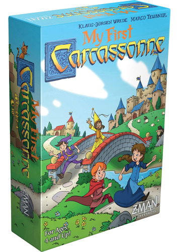 Mi Primer Juego De Mesa De Carcassonne: ¡diversión Colorida 