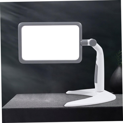 Lupa Con Luz Led Que Bloquea El Calor, Efecto Espejo, Para