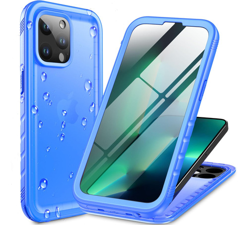 Funda Cozycase Para iPhone 13 Pro Max-azul