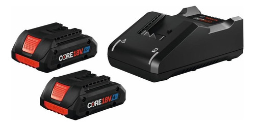 Kit De Inicio Bosch 18v Con 2 Baterías 4 Ah Y Cargador