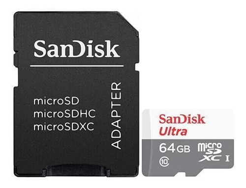 Memoria Sandisk Microsdhc Ultrauhs-i64gb/sdsqunr-064g-gn3ma