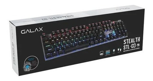 Imagem 2 de 6 de Teclado Gamer Mecânico Galax Stealthy Series Stl-03 Rgb