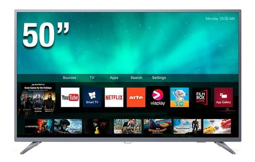 Imagen 1 de 2 de Smart Tv Philips Uhd 50 50pud6513