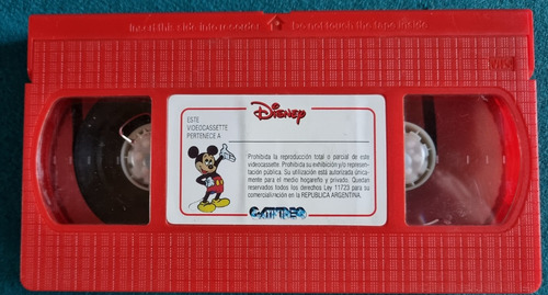 Vhs El Rey León. Original Disney Classics. Excelente Estado (Usado)