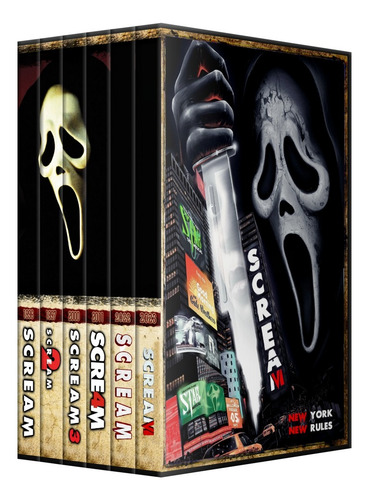 Scary Movie - Saga Completa - Dvd - 5 Films