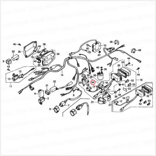 Fusible 30 Amp Cuatriciclo Honda Trx 350 Original Juego Rl