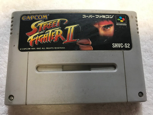 Street Fighter Ii Original Super Famicom Supernintendo Snes (Recondicionado)