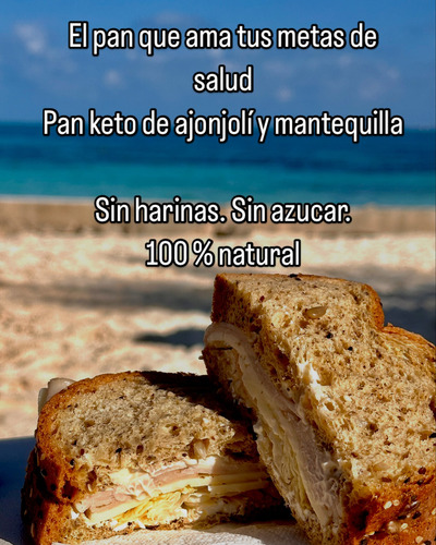 Pan Keto Low Carb Integral Mantequilla
