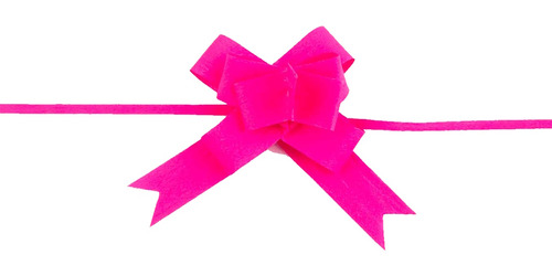 Moño Liston Decoracion Liso Sencillo 50 Pzas Mini Celosa Color Solferino
