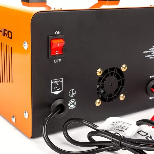 Cargador de Bateria 40 amp con Auto Stop