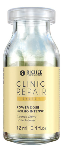 Richée Clinic Repair Brilho Intenso 12ml Ampola Power Dose
