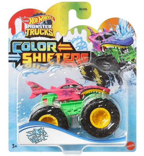 Hot Wheels Monster Trucks Color Shifters 1:64 S