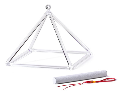12 Pulgadas De Cristal De Cuarzo Canto Pirámide Musical ...