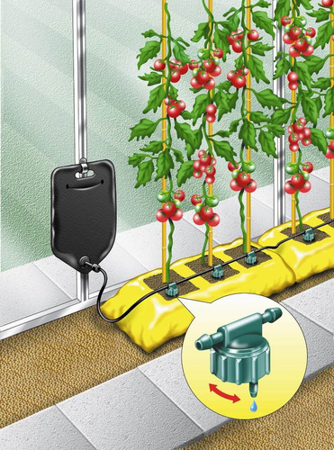 Sistema Rega Automática P/ 6 Plantas Reservatório 10l