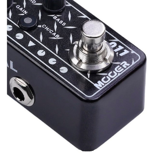Imagem 6 de 6 de Pedal Pré Amp Para Guitarra Mooer Cali Dual M011 Oferta!