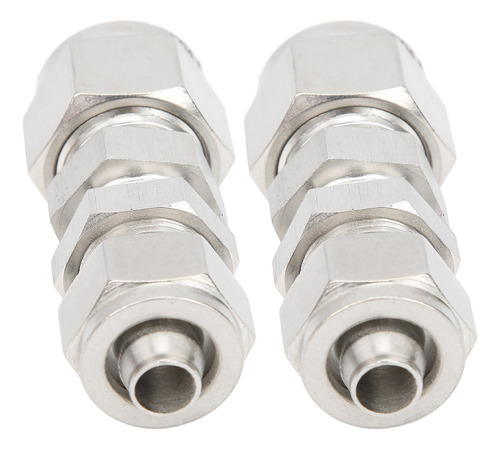 Conector De Mamparo Con Ajuste De Compresión De Férula, 2 Pi