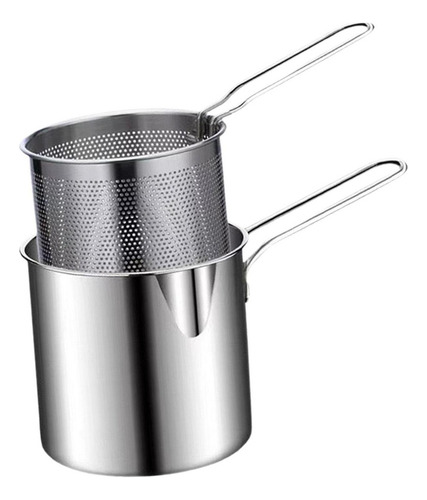 . Sartén Profunda Con Colador Desmontable Para Papas