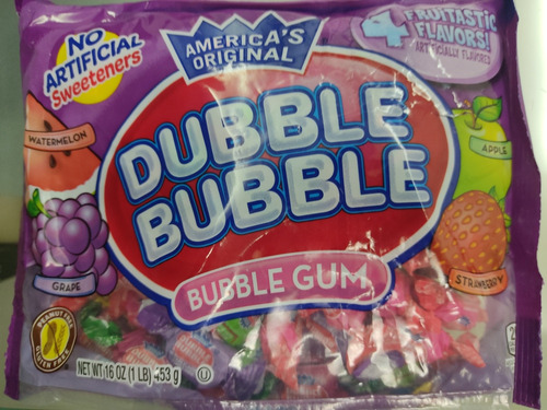 Chiclets Dubble Bubble