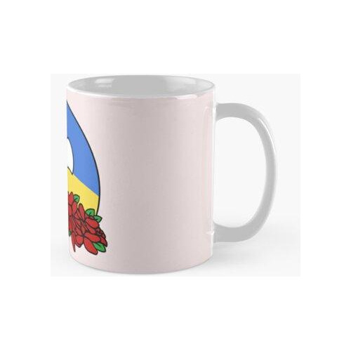 Taza Countryballs Ukraine Play Flowers Calidad Premium