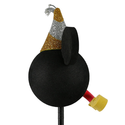 Imagem 4 de 5 de Enfeite Para Antena De Carros Mickey Happy New Year Disney