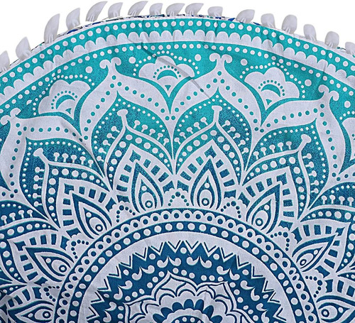 Imagen 4 de 4 de Cojines De Suelo De Mandala Grandes Funda De Cojín
