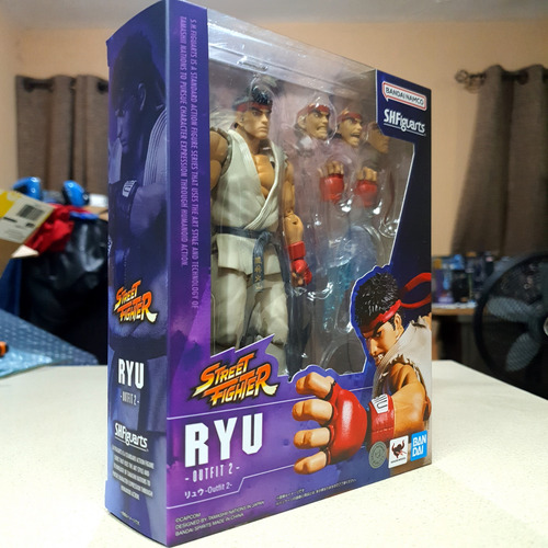 Ryu Street Fighter S.h. Figuarts (outfit Ver 2.0) Bandai