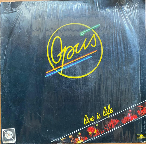 Disco Lp - Opus / Live Is Life. Album (1985)
