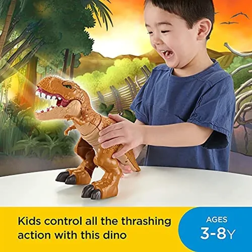 Fisher-price Imaginext Jurassic World Thrashin Action T Rex