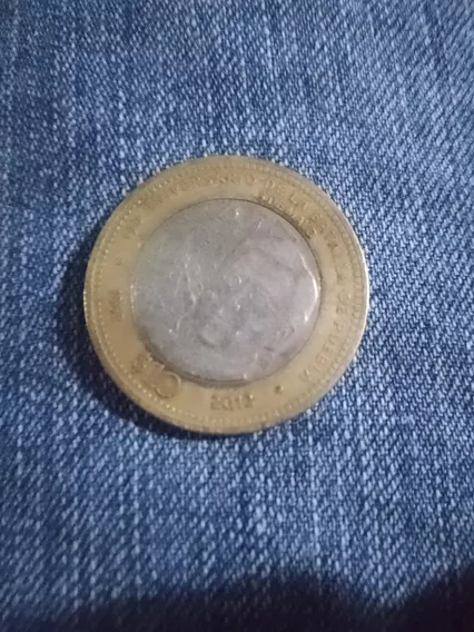 Vendo Moneda De 10pesos De La Batalla De Puebla Del Año 2012