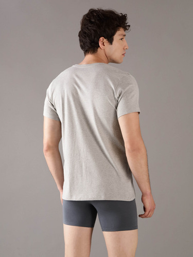 Playeras Pack De 3 Calvin Klein Multicolor De Hombre