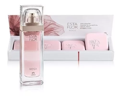 Perfumes Esta Flor Edp 50ml + Jabones Set 2 Pzas Natura