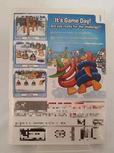 Juego Club Penguin Game Day Nintendo Wii (físico) NTSC-US