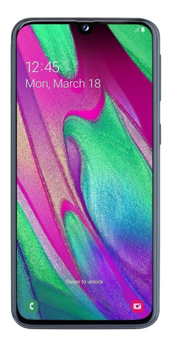 Samsung Galaxy A40 Dual SIM 64 GB negro 4 GB RAM