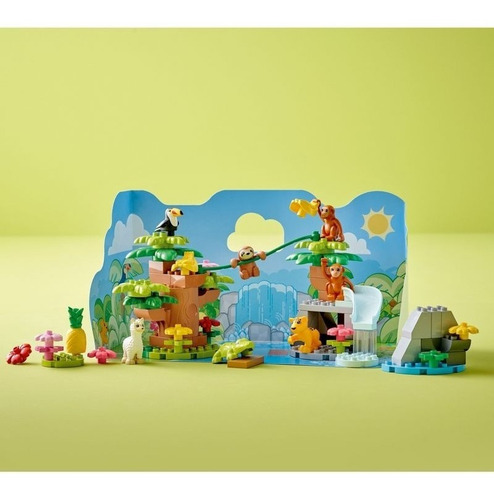 Kit Lego Duplo Fauna Salvaje De Sudamérica 10973 71 Piezas 71