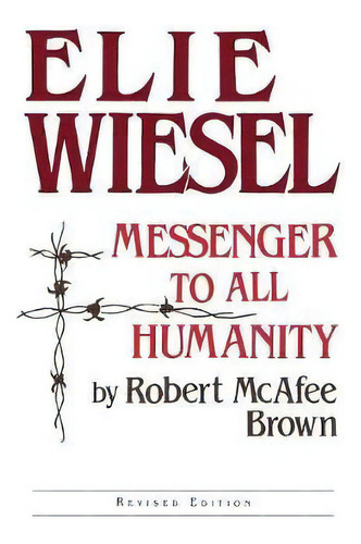 Elie Wiesel, De Robert Mcafee Brown. Editorial University Notre Dame Press, Tapa Dura En Inglés