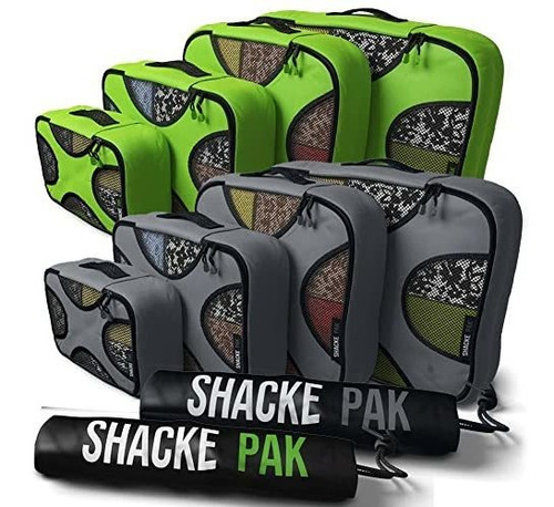 Organizador Para Maleta, Shacke Pak - Juego De 5 Cubos Para 