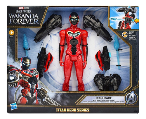 Marvel Wakanda Forever Ironheart Titan Hero Accesorio Hasbro