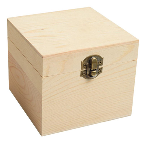 Caja De Almacenamiento De Joyería De Madera, Soporte De