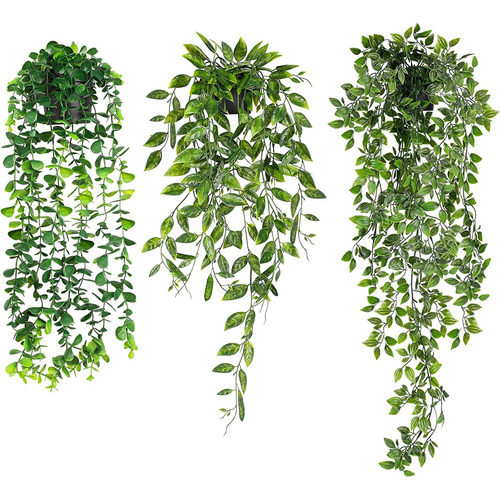 Plantas Hiedra Artificial Enredaderas Artificiales Con